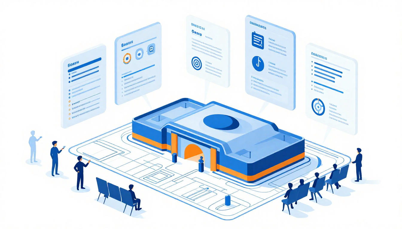База данных ивент-площадок: 136 полей